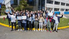 As imaxes da entrega de premios do terceiro certame Contos de Primavera