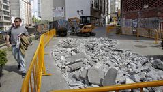Comienzan las obras en la Gaiteira