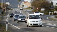 Zona de Cangas de Foz en la que se registró el accidente esta mañana