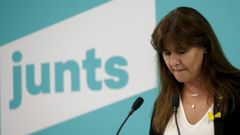 La presidenta del Parlamento catal�n y de Junts, Laura Borr�s 