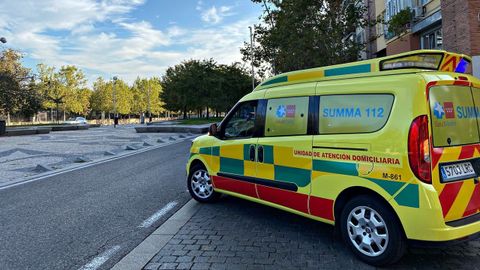 Una ambulancia del Summa 112 en Madrid