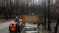 Chandebrito fue la zona cero de los incendios del 2017. All� murieron�dos mujeres mientras intentaban escapar de las llamas.