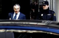 Blesa, saliendo de la Audiencia Nacional tras una comparecencia ante el juez este mismo a�o. 