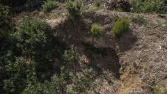 Esteban Qui�ones se ocult� durante la guerra en el llamado Burato dos Mouros