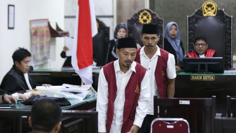 Los dos acusados del asesinato de Matilde Mu�oz