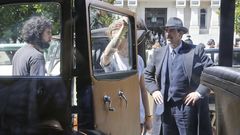 Rodaje en A Coru�a de  La sombra de la Ley 