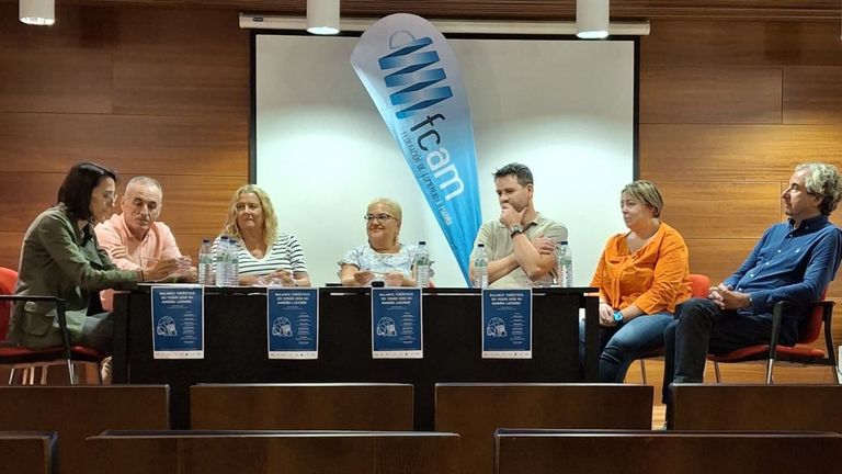 Representantes do sector tur�stico este xoves no Cenima
