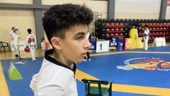 Mateo Mu�iz perdi� en cuartos de final.