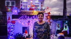 Maricarmen enciende la Navidad en Ourense