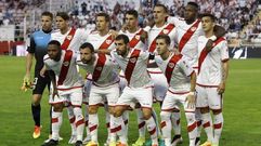 Alineaci�n del Rayo ante el C�diz