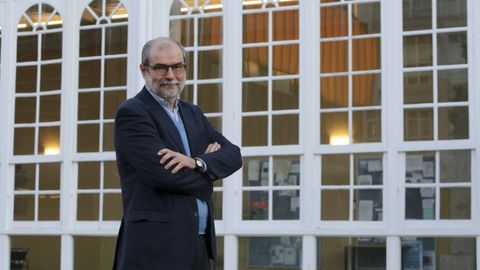 Wenceslao Gonz�lez, catedr�tico de la UDC.
