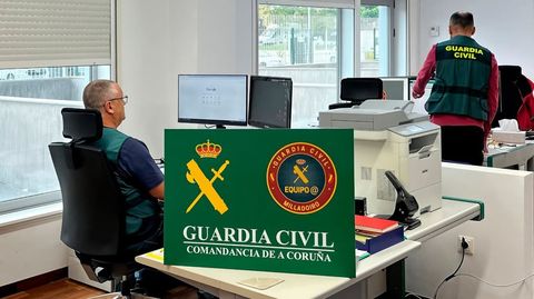 Equipo@Milladoiro de la Guardia Civil especializado en ciberdelincuencia