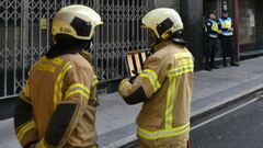 Imagen de archivo de una intervenci�n de los bomberos