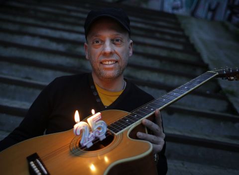 Araceli Carballeda, Roc�o Mi�o, Mari Carmen Vidal y Vitina Pacios, ganadoras del concurso de la filloa de Gadis y Radio Voz, ayer en los estudios de la emisora, donde contaron la forma de elaborar este postre t�pico del carnaval. 