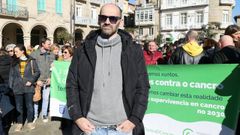 Fran Rodr�guez, paciente de la AECC de Pontevedra, super� un c�ncer de laringe y tuvo que volver a aprender a hablar