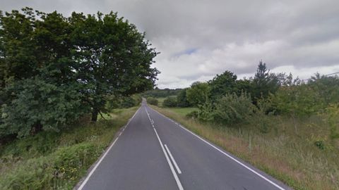 Imagen de archivo de la�carretera�LU-P-6001, en Taboada, que ser� una de las rehabilitadas.