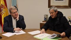 Manuel Pardo, izquierda, y Jos� Luis Gonz�lez.