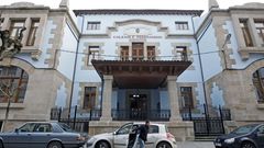 El Colexio Ferroviario -en la imagen- y el Torre de Lemos son los dos centros educativos de Monforte afectados actualmente por contagios