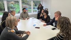 Pleno de toma de posesin del alcalde de Vilar de Santos, Marcos Nogueiras (BNG):