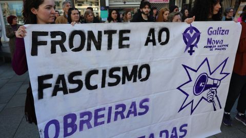 Manifestaci�n del 8M en Vilagarc�a