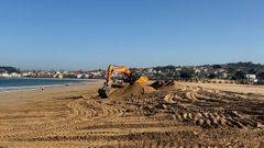 El mal tiempo afect� seriamente al arenal