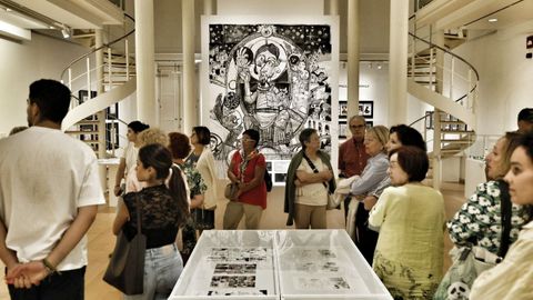 Inauguracin de la exposicin Picasso protagonista en la Sala de Exposicins Afundacin
