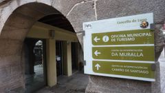Imagen de la oficina municipal de Turismo de Lugo, situada en la Praza do Campo