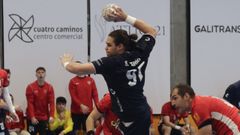 Sergio Tor�o, durante un partido del OAR de esta temporada.