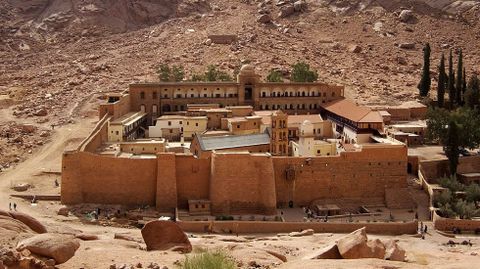 Monasterio de Santa Catalina,  en la provincia de Sina�