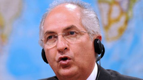 Antonio Ledezma en una imagen de archivo, llevaba en arresto domiciliario desde el 2015