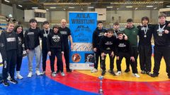 Formacin del Atlila Wrestling en el certamen autonmico