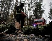 Una actuaci�n de Protecci�n Civil de A Estrada.