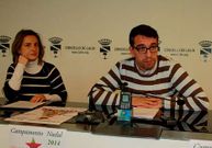 Garc�a y Varela presentaron el Campamento de Nadal lalinense.