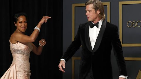 Brad Pitt y Regina King