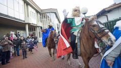 Imagen de archivo de una cabalgata de Reyes en Mera