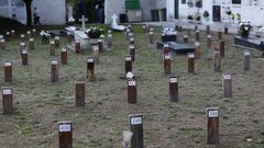Cementerio de Santa Mar�a de Oza, en A Coru�a