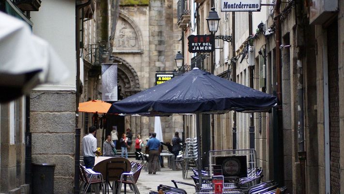 Imaxe de arquivo da zona de vi�os de Ourense.