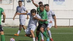 Una imagen del choque entre el Club do Mar de Cai�n y el Galicia Mugardos 