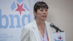 Ana Pontn, portavoz nacional del BNG.