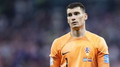 Dominik Livakovic, durante el Mundial de Qatar, con la selecci�n de Croacia.
