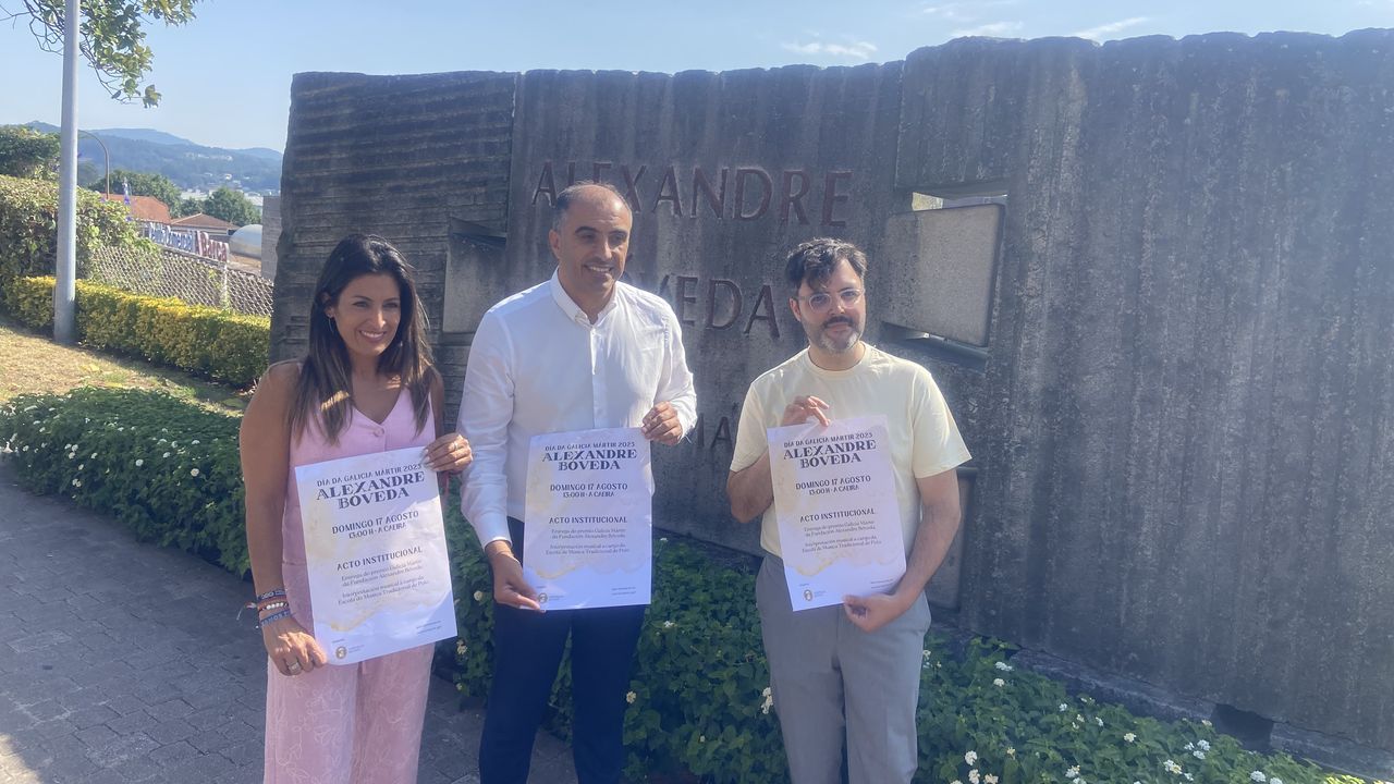 Alexandre Bóveda en el recuerdo un año más por el día da Galicia Mártir