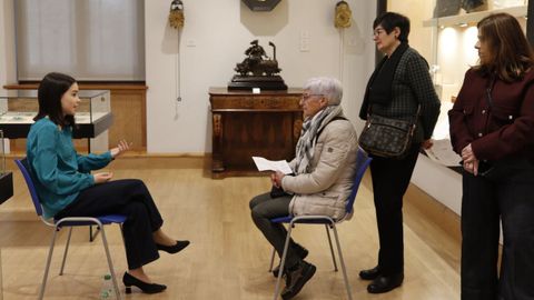 Proposta art�stica polo 8M no Museo Provincial de Lugo