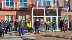 Minuto de silencio en Oza-Cesuras