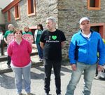 La protesta de ayer. 