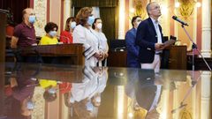 Rueda de prensa del d�a 8 de septiembre en la que los concejales del PP anunciaron su ruptura con J�come
