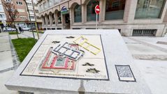 Imagen de archivo de la calle Ba�os Vellos de Carballo