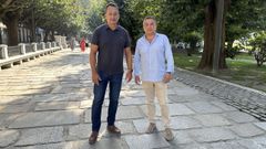 Jos� Otero y Carlos L�pez, los directivos de Afal