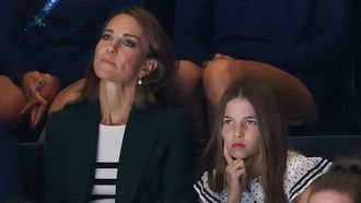 La princesa de Gales y su hija, Carlota