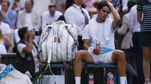 Descanso entre dos juegos