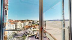 Las vistas desde uno de los pisos de las Terrazas de Romero Donallo, todav�a en obras